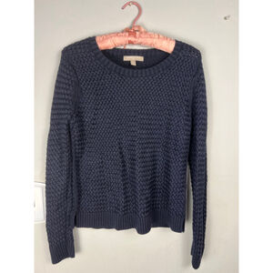 Women's Banana Republic Navy Sweater Size M Petite Capsule